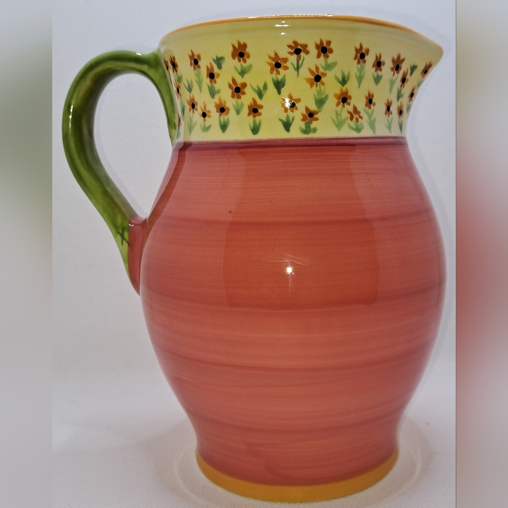 Pfaltzgraff Pitcher Pistoulet Sunflower Jana Kolpen The Secrets of Pistoulet